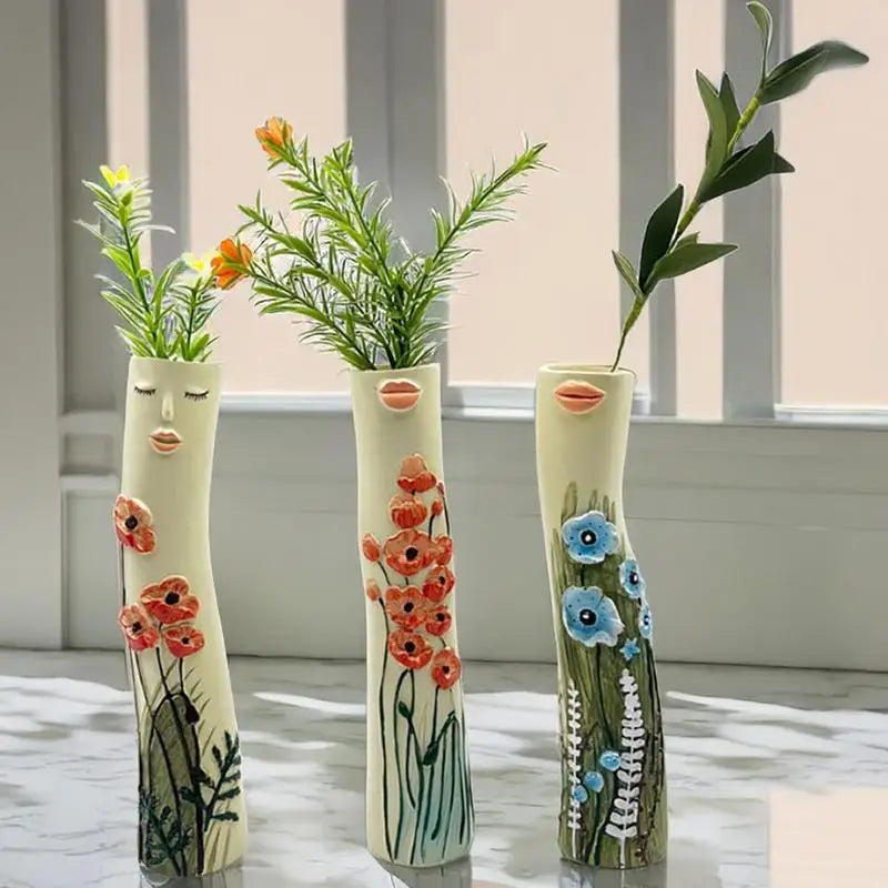 Vaso Decorativo Rosto Romântico | Henry