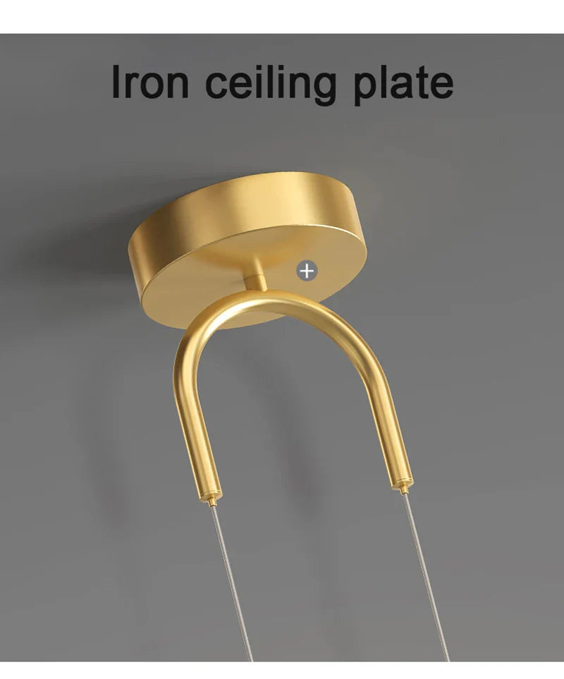 Lustre LED Nordic Gold | Henry