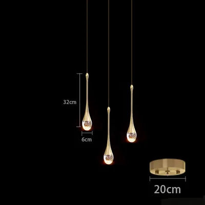 Luminária Pendente Cristal | Henry