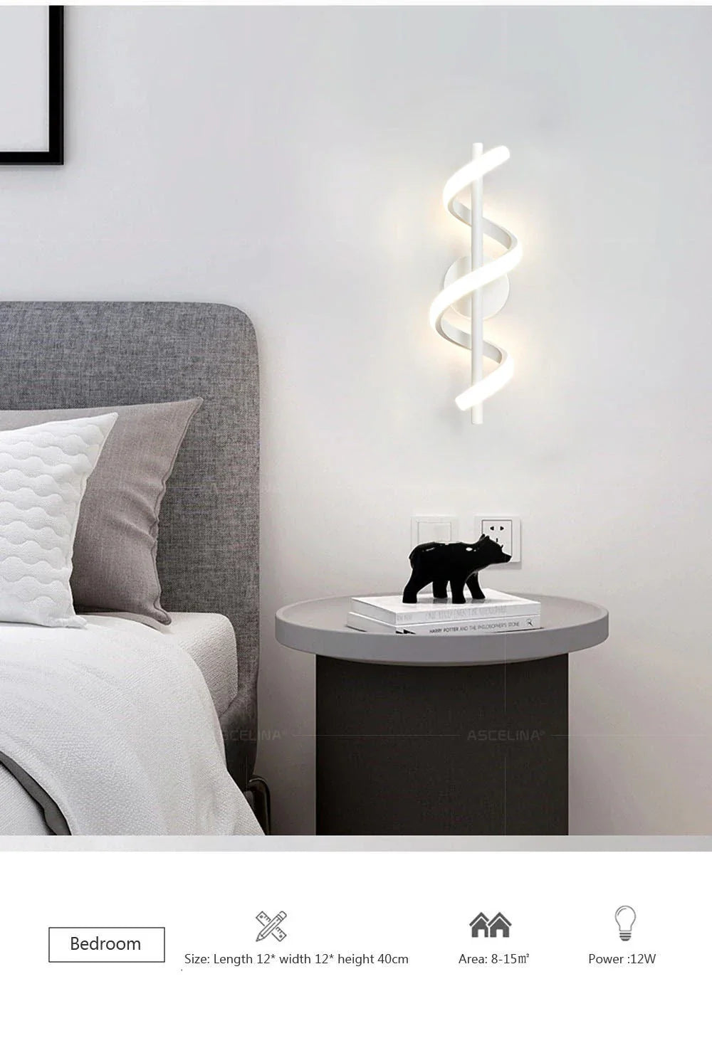 Luminária LED Nórdica Minimalista | Henry