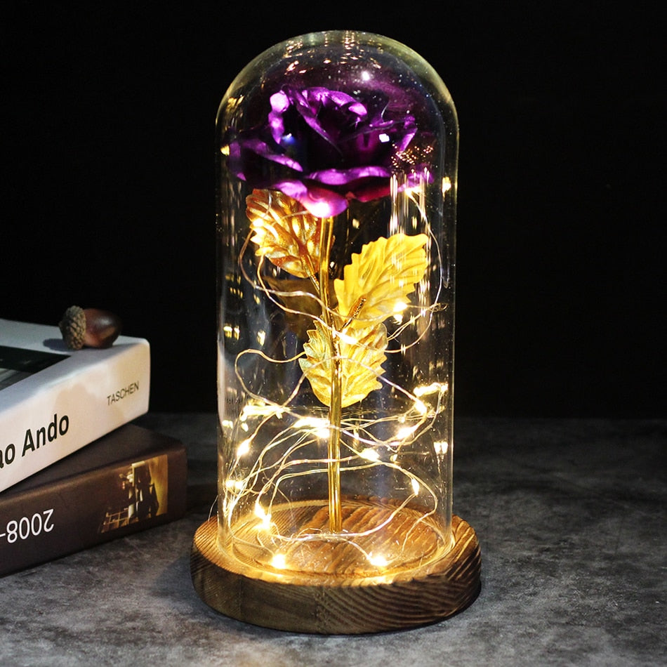 Rosa Eterna Brilhante - Galaxy Rose | Henry