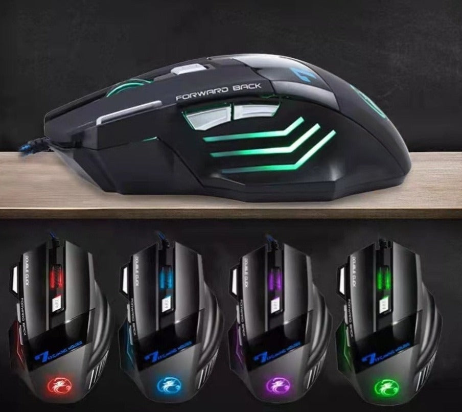 Mouse gamer laser x7 3200dpi | Henry