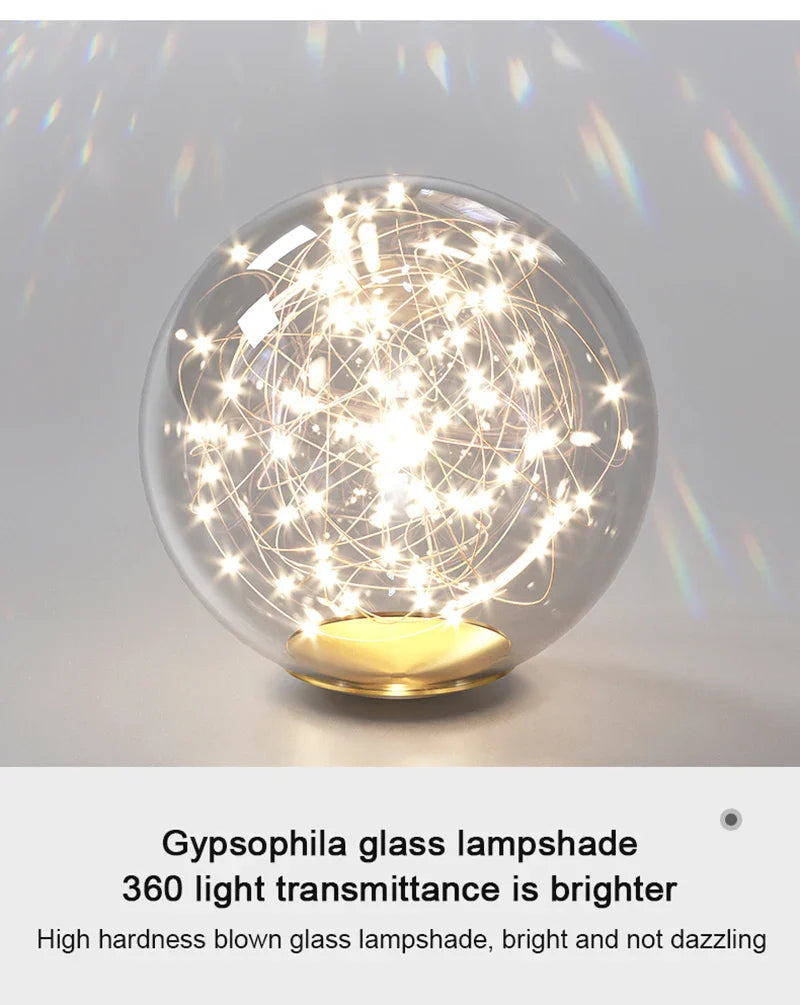 Lustre LED Nordic Gold | Henry
