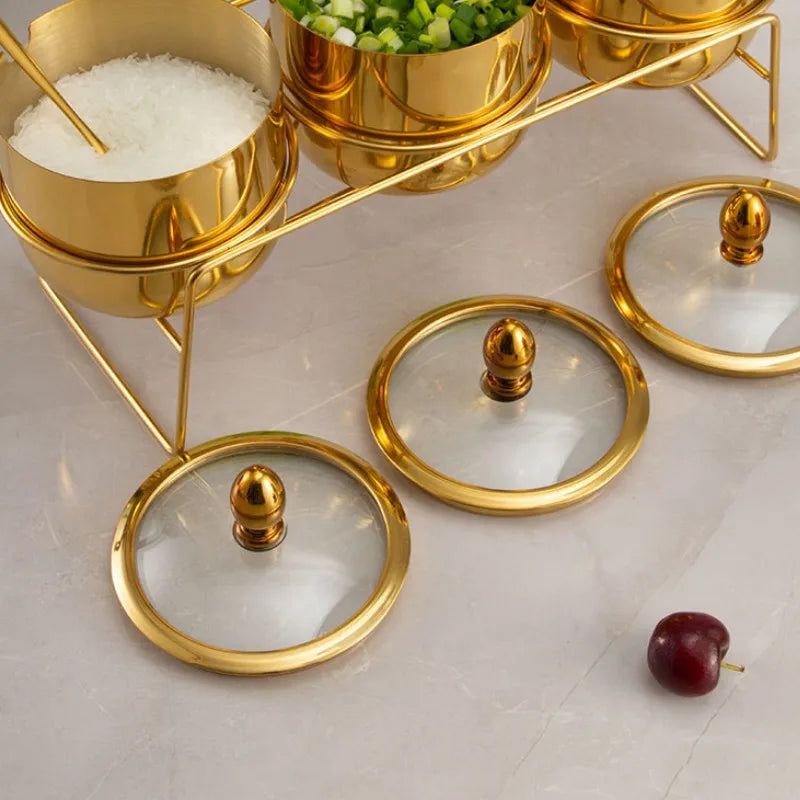 Porta Condimentos Gold | Henry