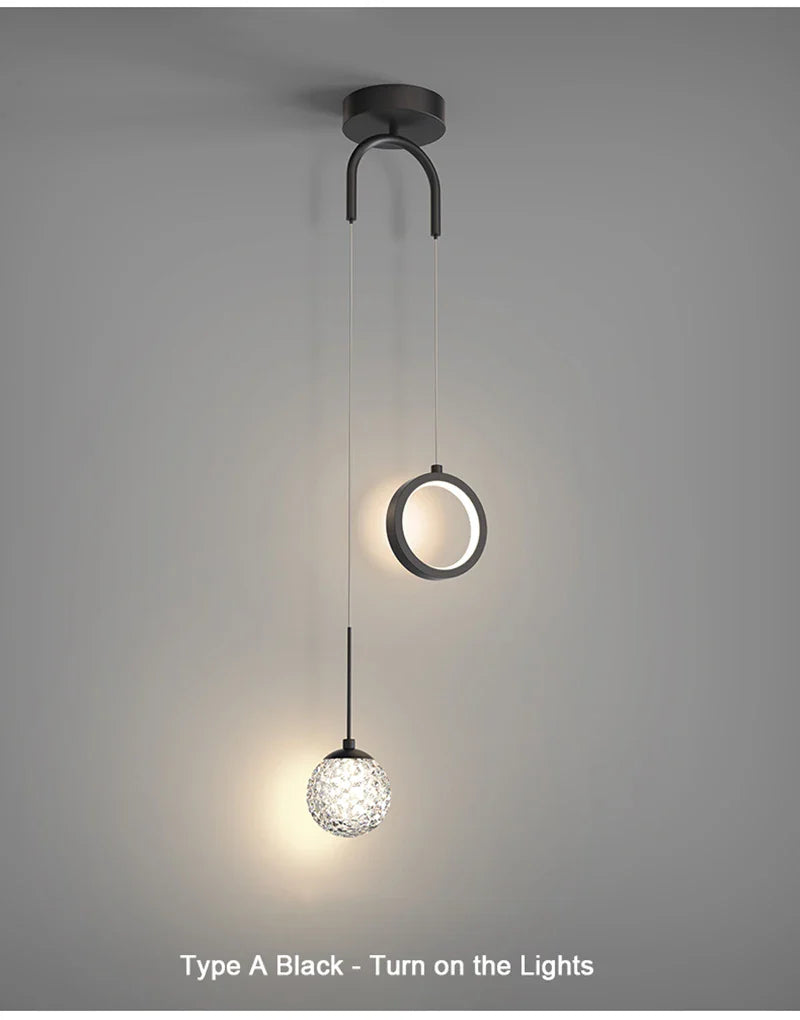 Lustre LED Nordic Gold | Henry