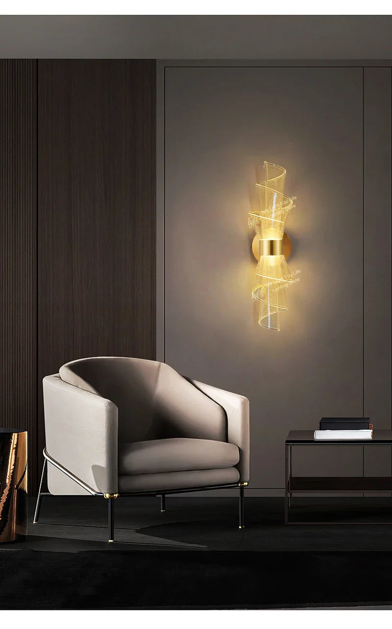 Luminária LED Nordic Gold Prime | Henry
