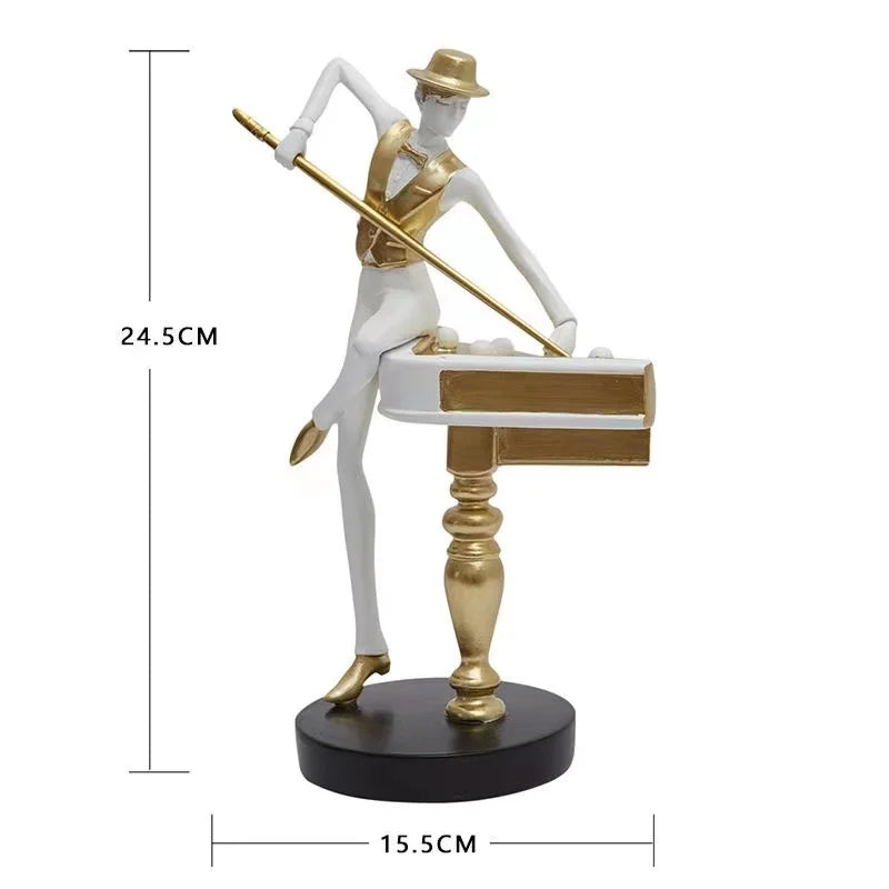Escultura Bilhar Europeia | Henry
