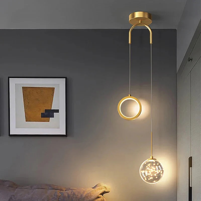 Lustre LED Nordic Gold | Henry