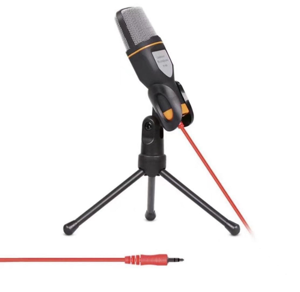 Microfone Condensador de mesa para PC Notebook entrada P2 | Henry