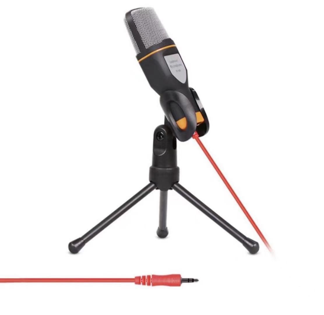 Microfone Condensador de mesa para PC Notebook entrada P2 | Henry