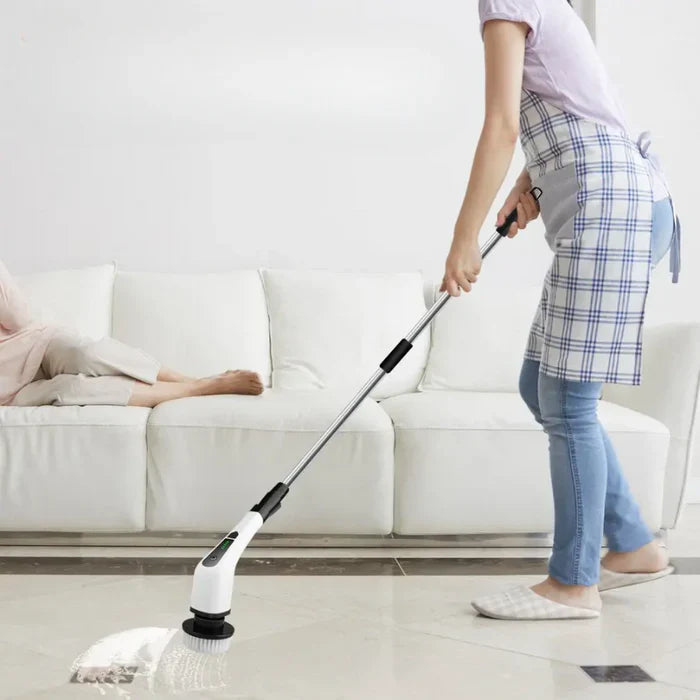 Escova de Limpeza Elétrica 360º MOP Multiuso 7 em 1 Recarregável | Henry