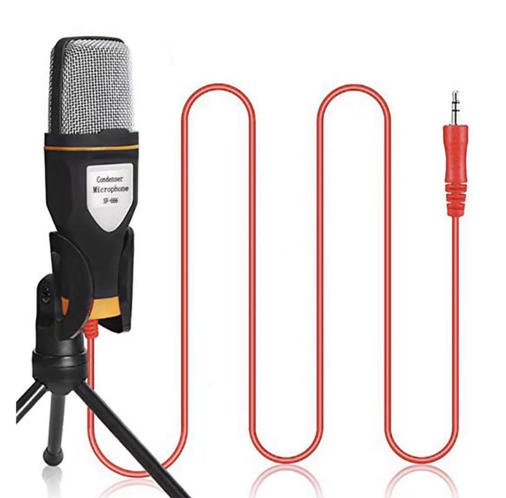 Microfone Condensador de mesa para PC Notebook entrada P2 | Henry