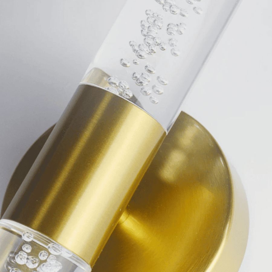 Luminária de Parede Crystal Gold | Henry