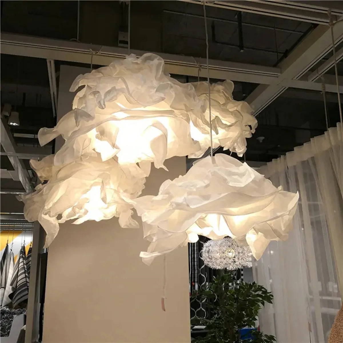 Lustre LED Nuvem Abstrato | Henry