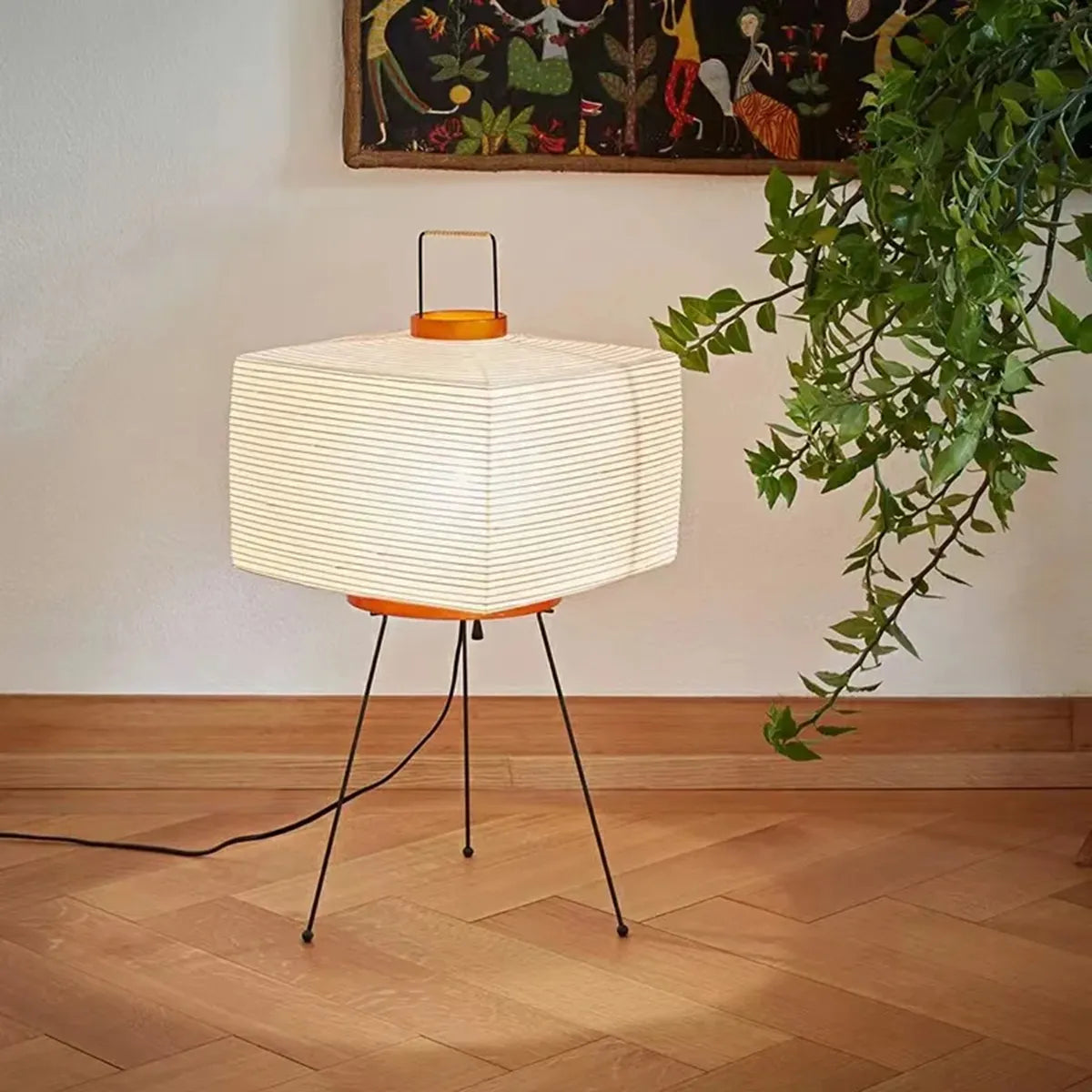Abajur LED Cubo Suspenso | Henry