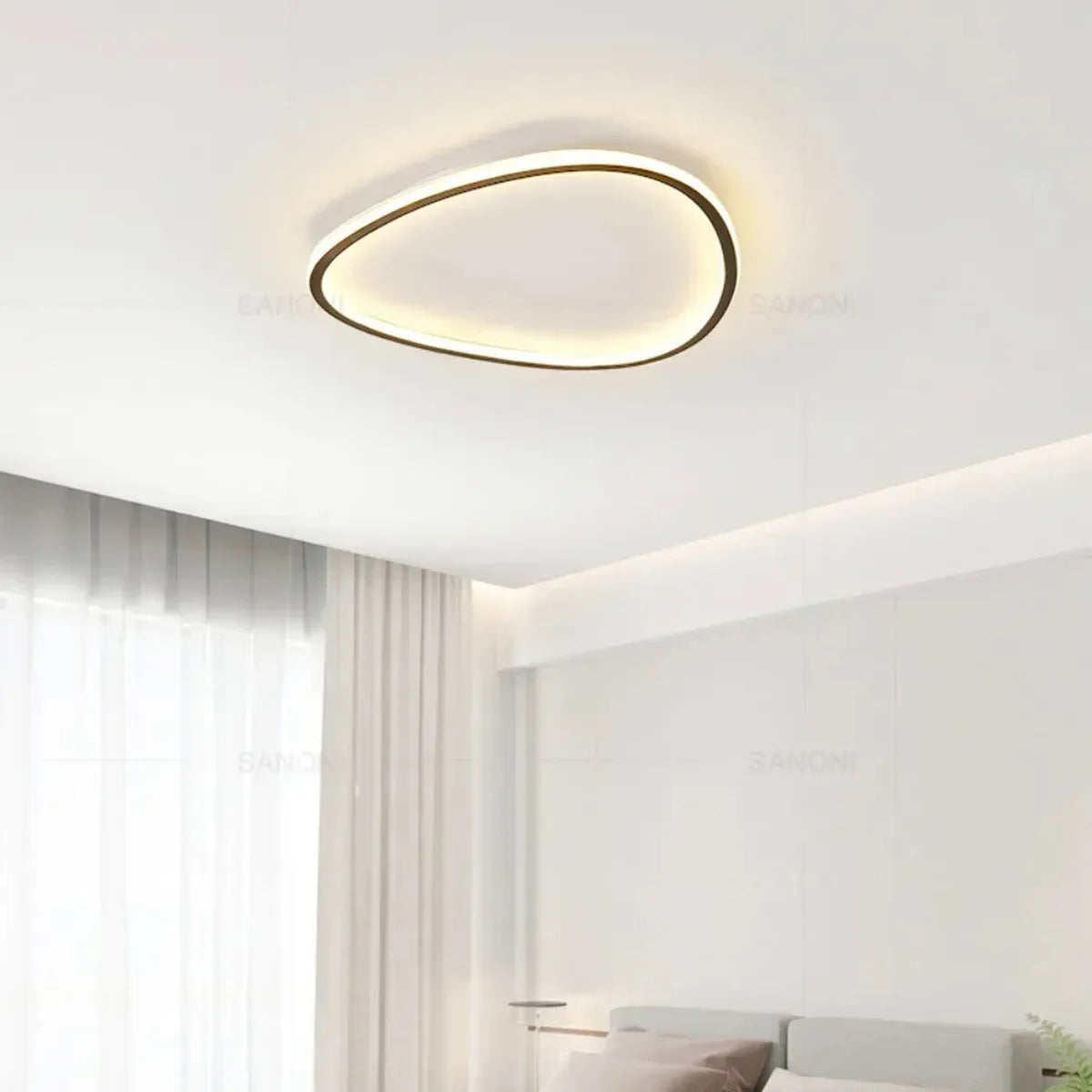 Lâmpada LED de Teto Triangular | Henry