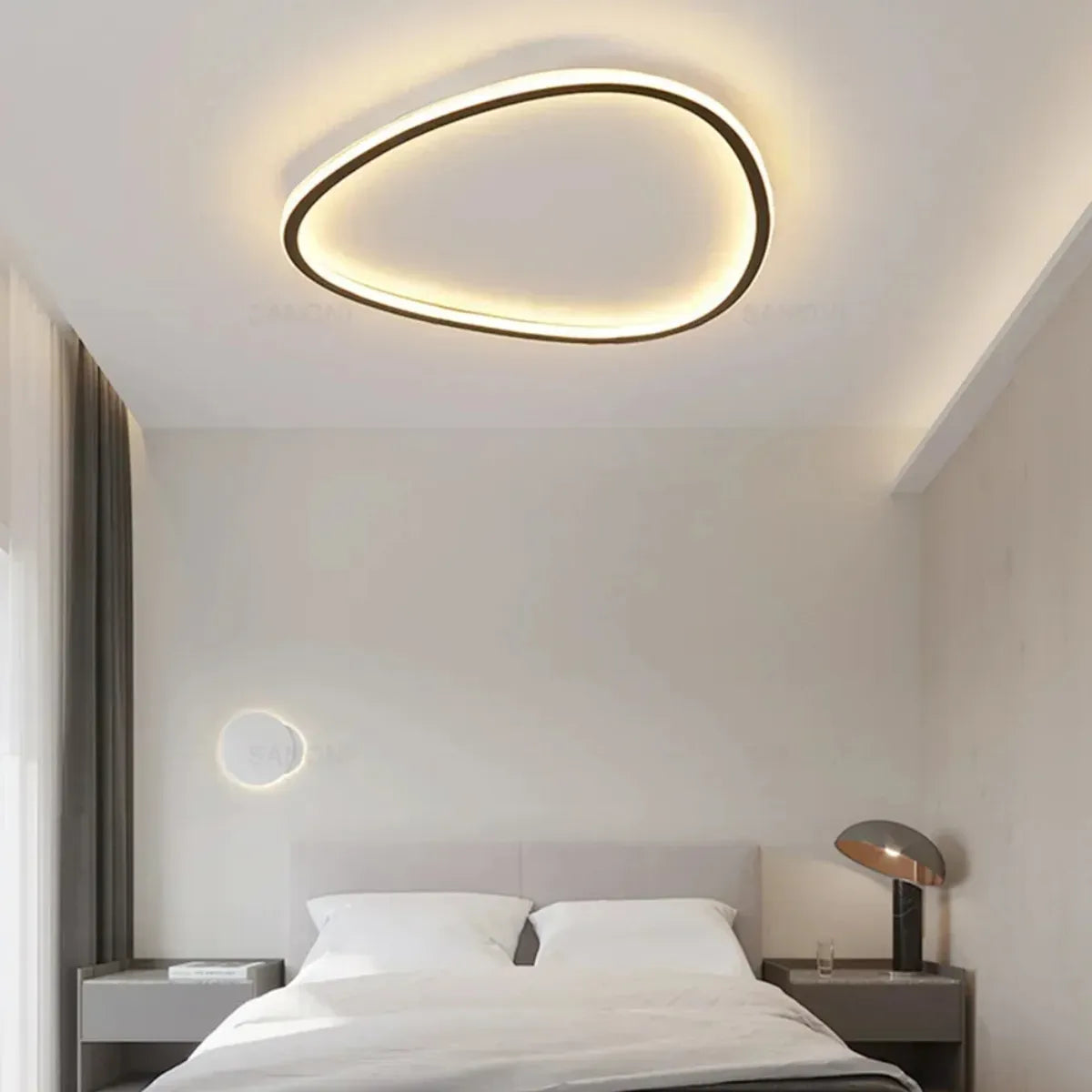 Lâmpada LED de Teto Triangular | Henry