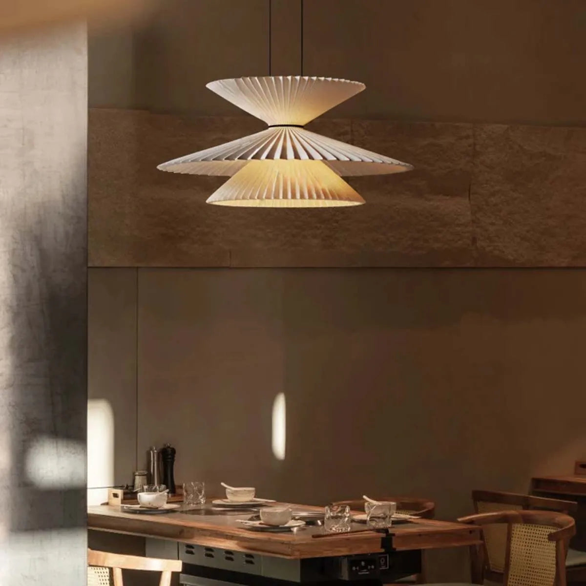 Lustre LED Leque Circular | Henry