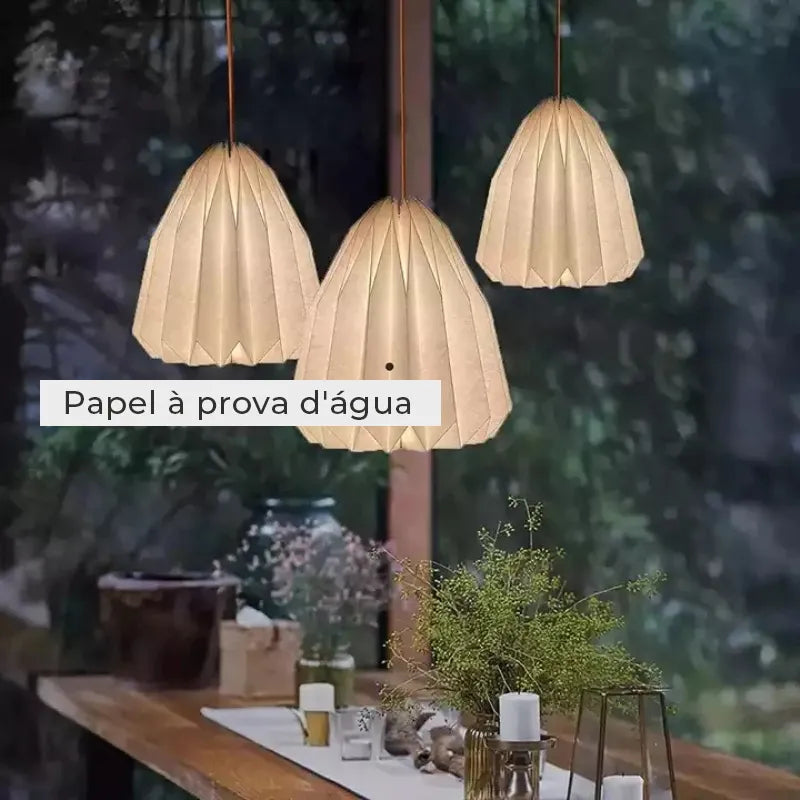 Pendentes LED de Origami (a prova d'água) | Henry