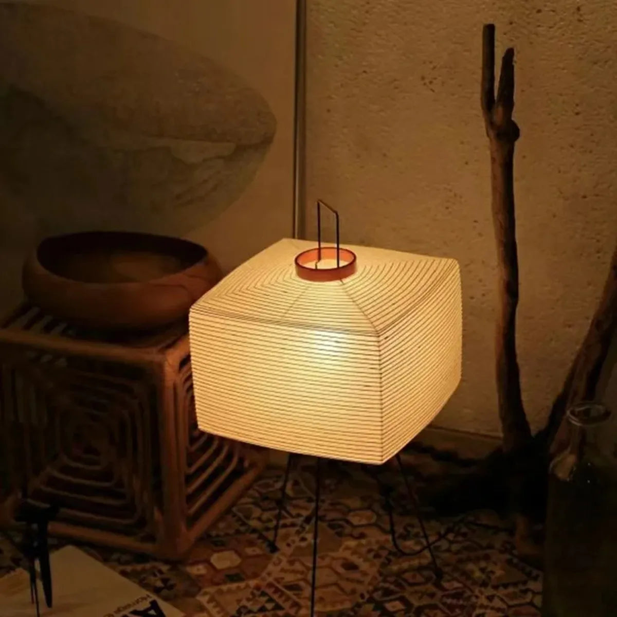 Abajur LED Cubo Suspenso | Henry