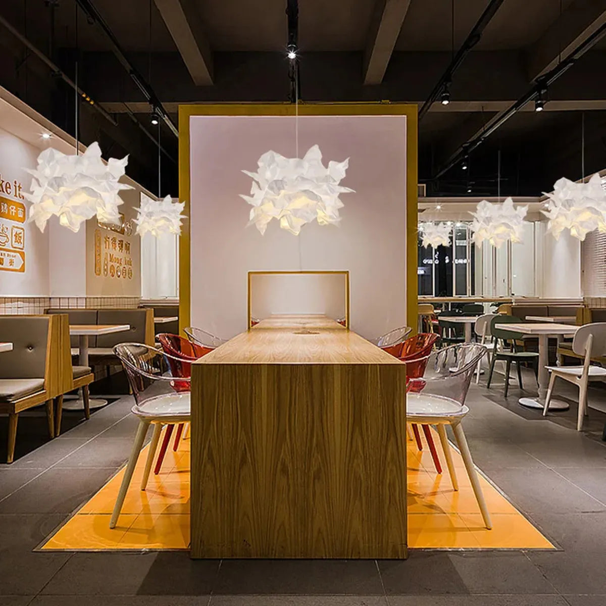 Lustre LED Nuvem Abstrato | Henry
