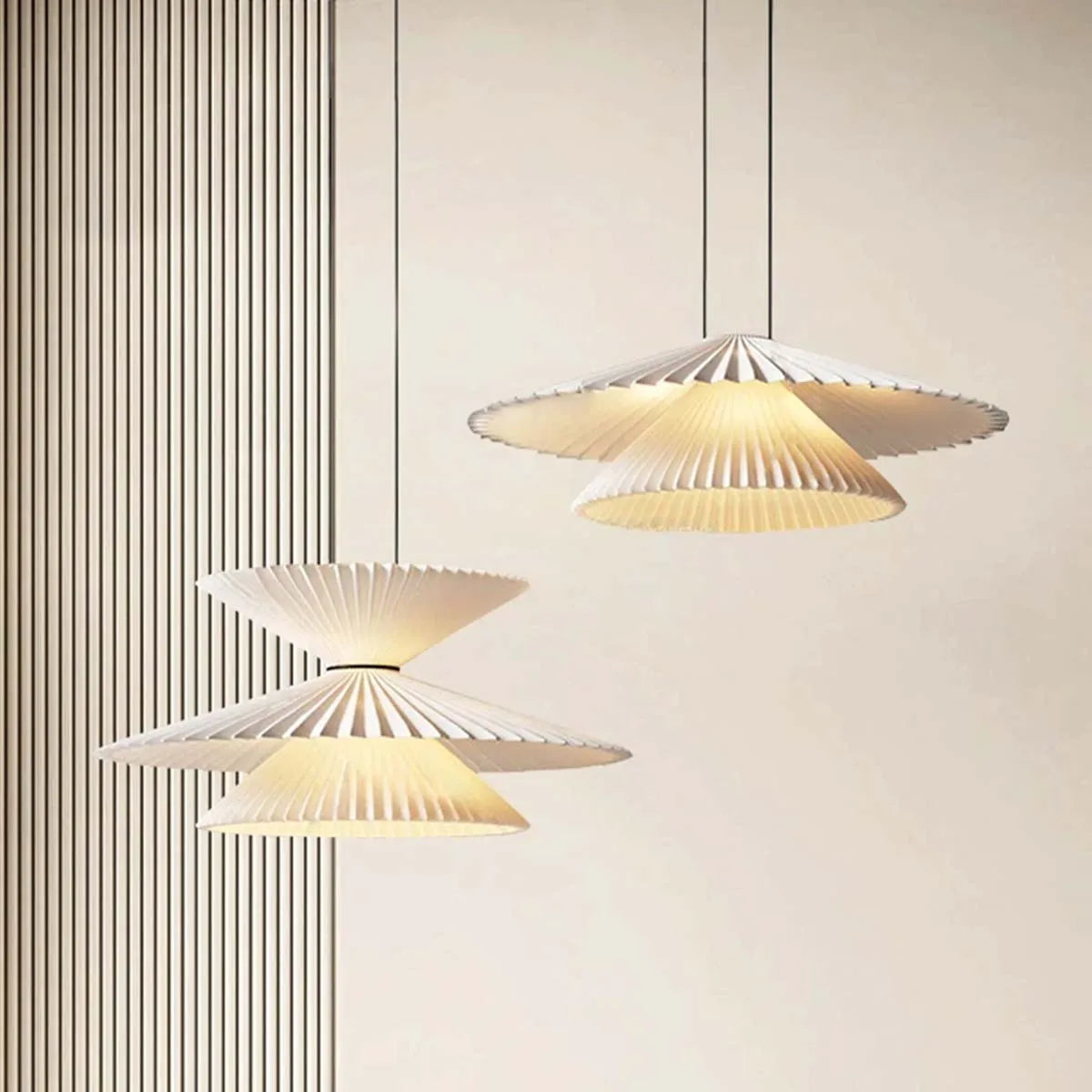 Lustre LED Leque Circular | Henry