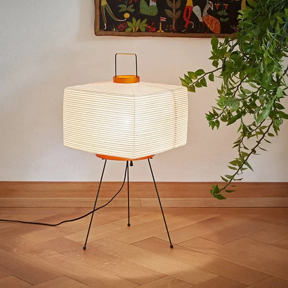 Abajur LED Cubo Suspenso | Henry