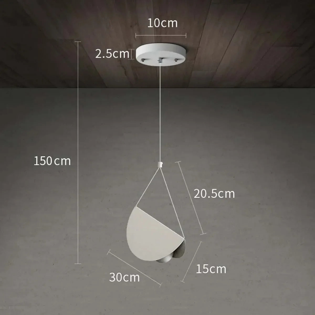 Pendente LED de metal| Henry