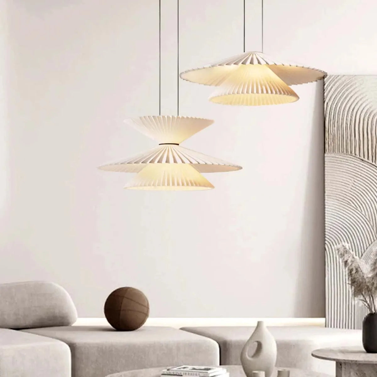 Lustre LED Leque Circular | Henry