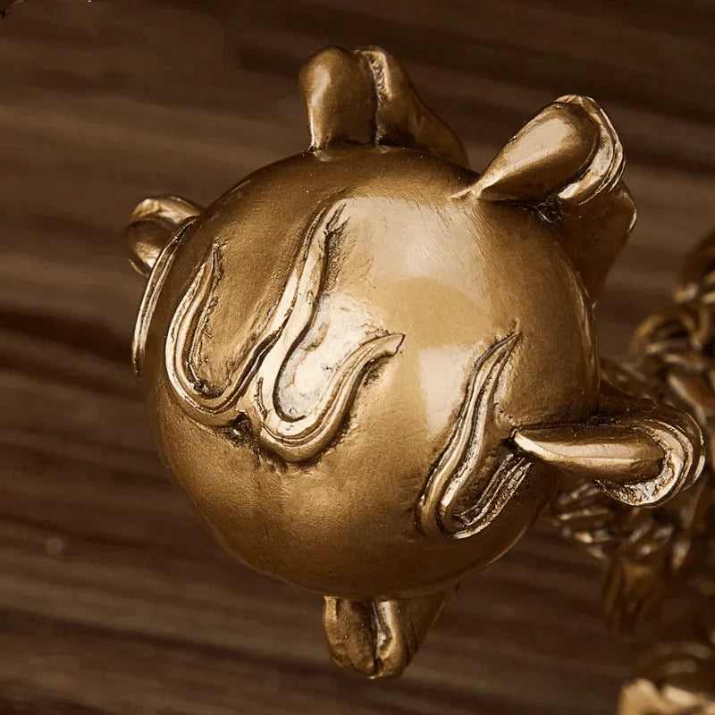 Dragão da Sorte em Resina – Decoração Criativa para Sala e Escritório | Henry