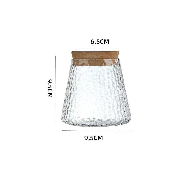 Vaso Decorativo de Vidro Hidropônico Vulcânico | Henry