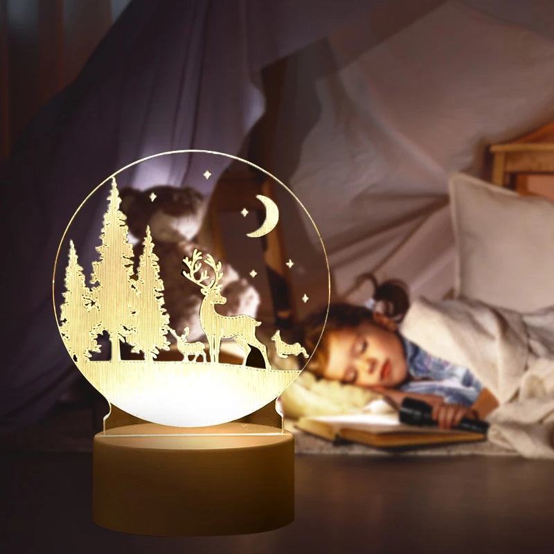 Luminária Premium Decoração para Natal com 4 Estilos Diferentes - LOJAS HENRY SHOP