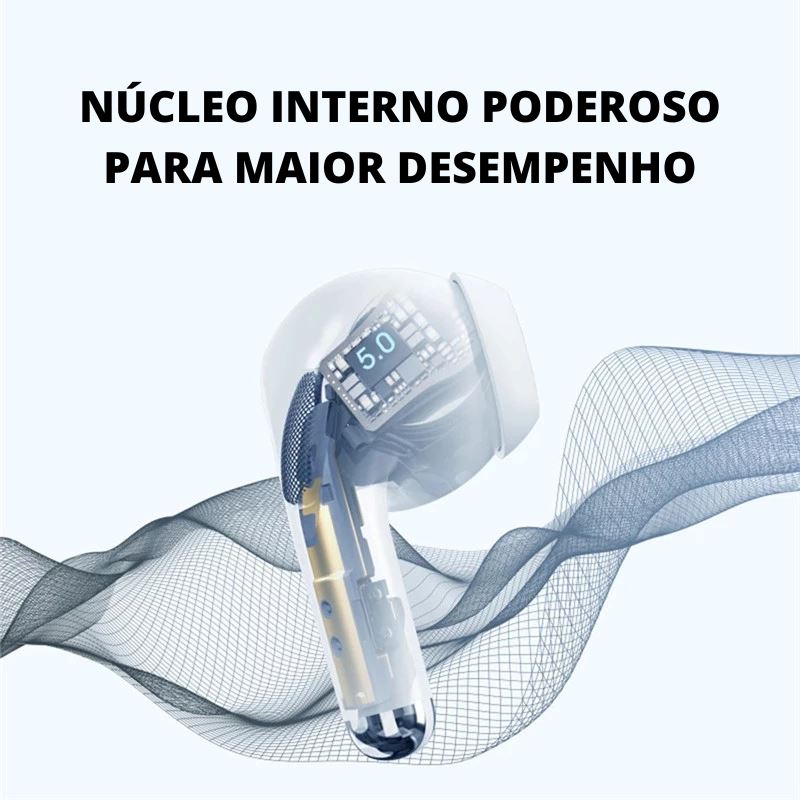 Fone de Ouvido Lenovo LP40 Pro Original com Cancelamento de Ruído - LOJAS HENRY SHOP
