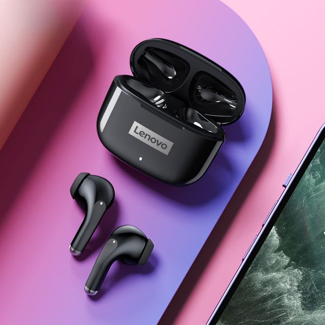 Fone de Ouvido Lenovo LP40 Pro Original com Cancelamento de Ruído - LOJAS HENRY SHOP
