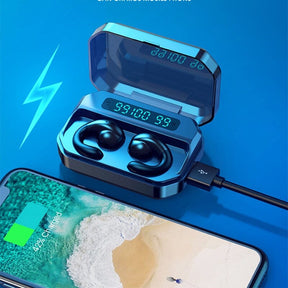 Fone TWS Condução Óssea com Redução de Ruído - LOJAS HENRY SHOP