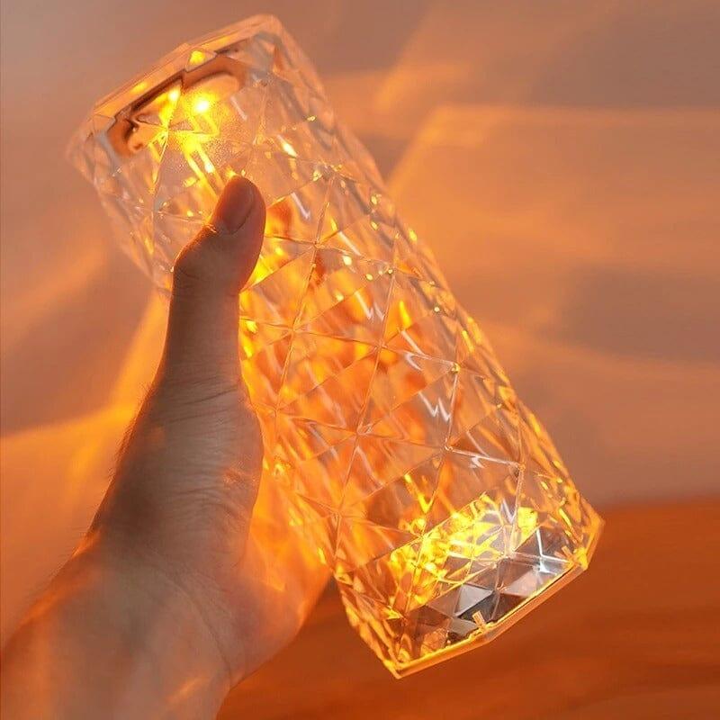 Luminária de Cristal em LED 16 Cores Projetor - LOJAS HENRY SHOP