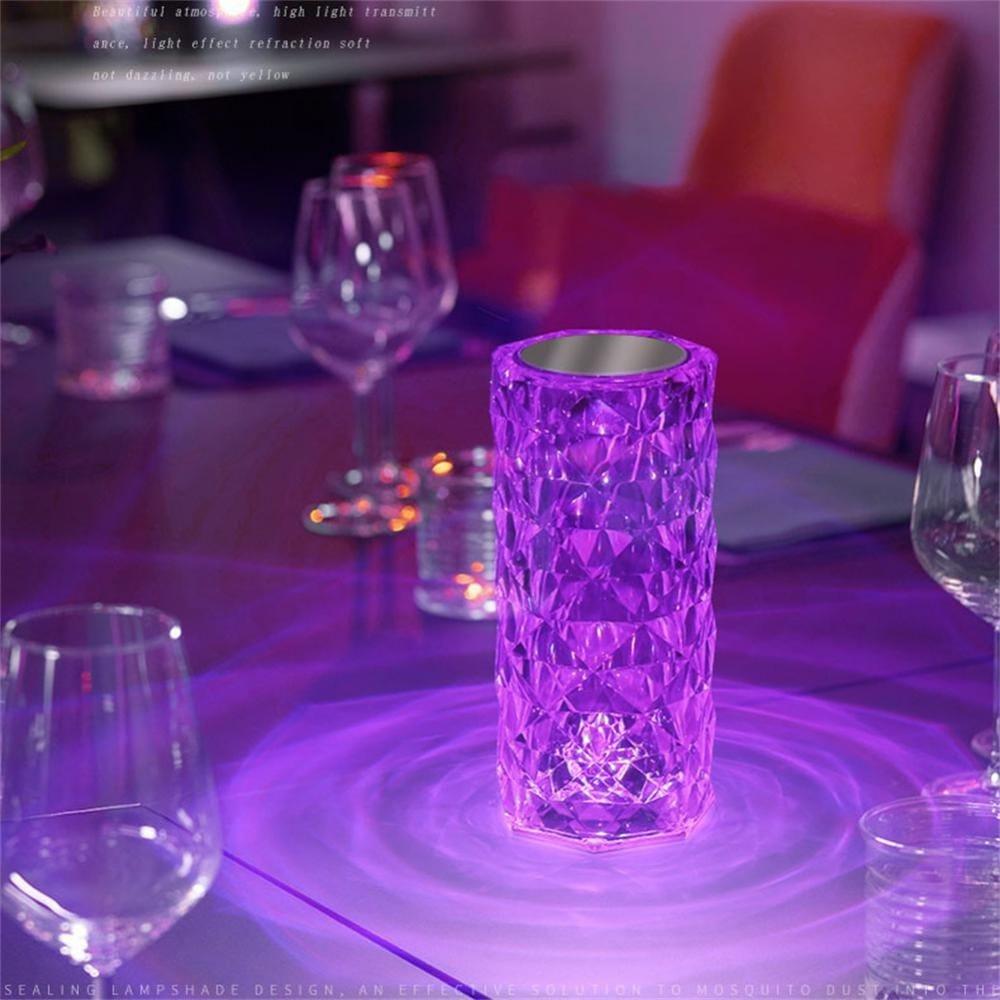 Luminária de Cristal em LED 16 Cores Projetor - LOJAS HENRY SHOP