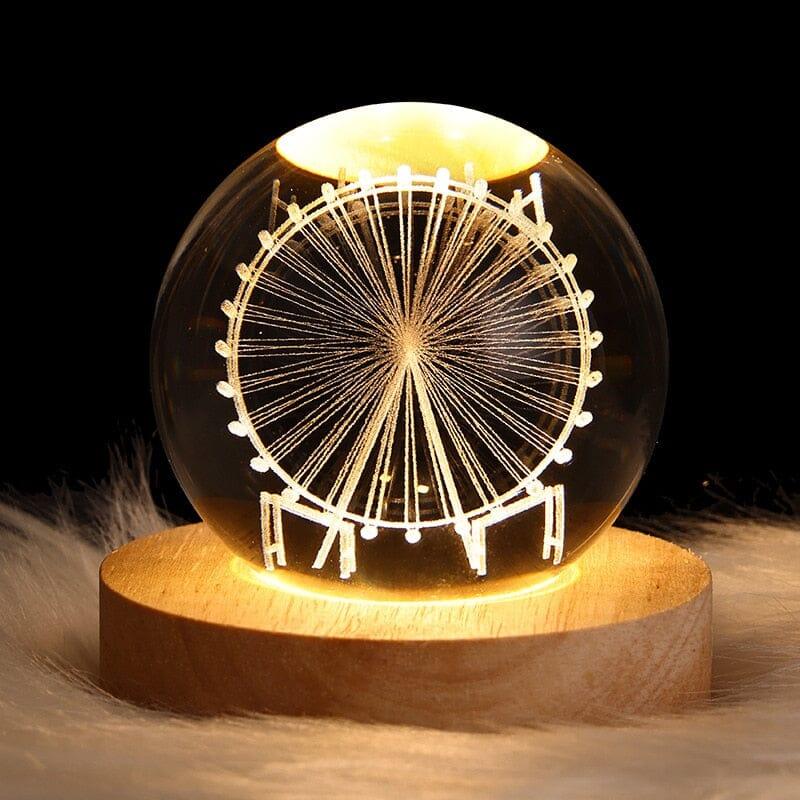 Luminária Espacial 3D - Home Sweet Home™ - LOJAS HENRY SHOP