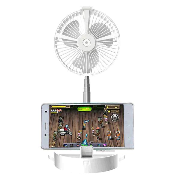 Ventilador Portátil - Power Fresh Silencioso Inteligente Com Controle Remoto - LOJAS HENRY SHOP