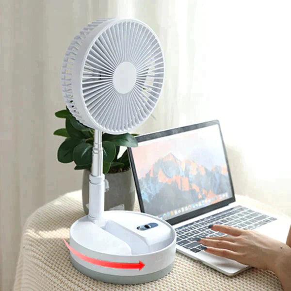 Ventilador Portátil - Power Fresh Silencioso Inteligente Com Controle Remoto - LOJAS HENRY SHOP